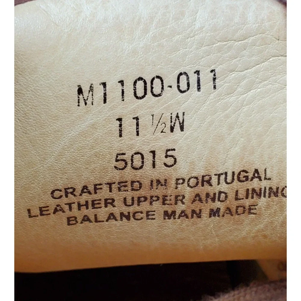 Samuel Hubbard Free Shoes Mens 11.5 W Brown‎ Leather Oxford Comfort Vibram